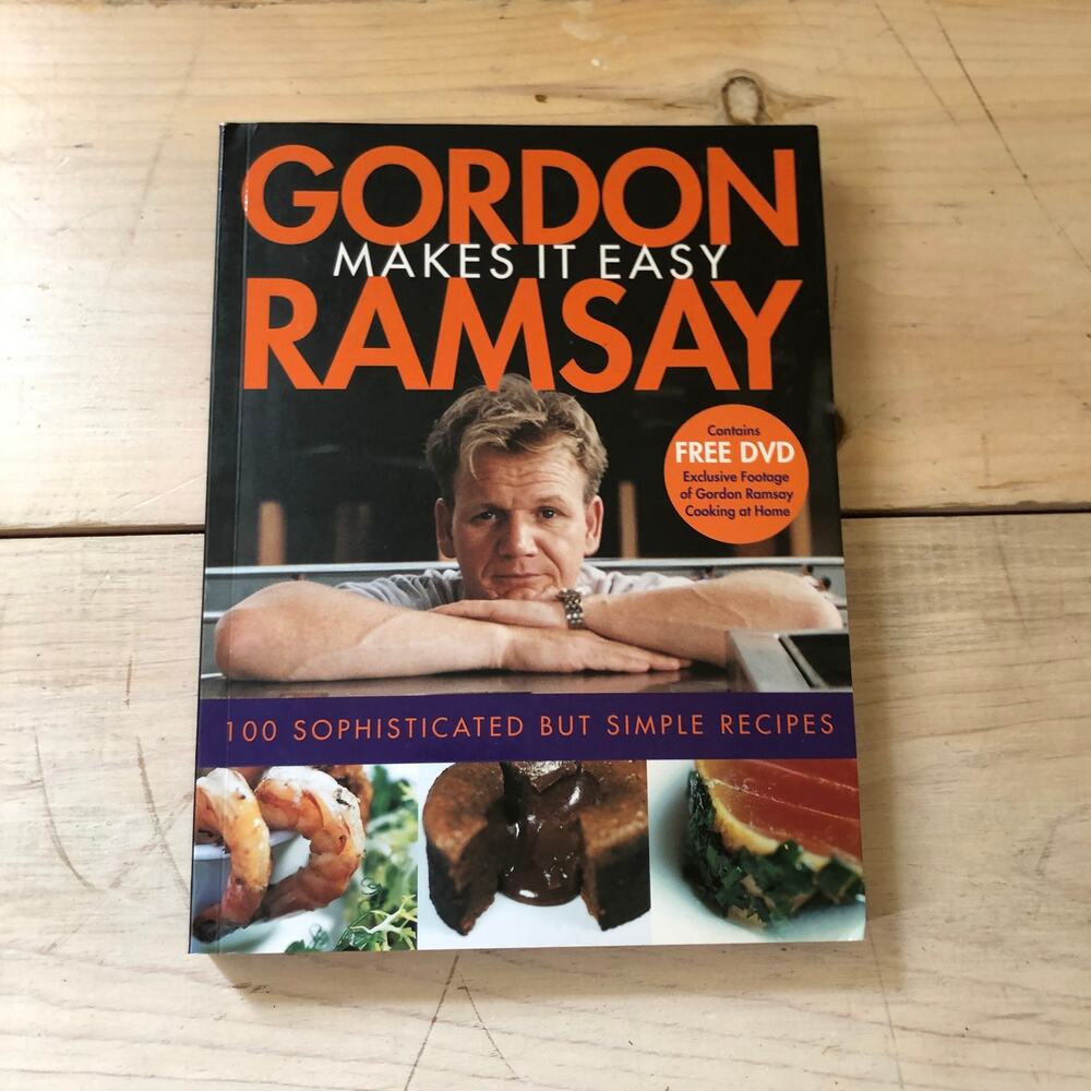 Gordon Ramsay Makes It Easy Cookbook Paperback Book